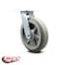Service Caster 8 Inch Thermoplastic Rubber Wheel Swivel Caster with Roller Bearing SCC SCC-30CS820-TPRRF - alternate 4